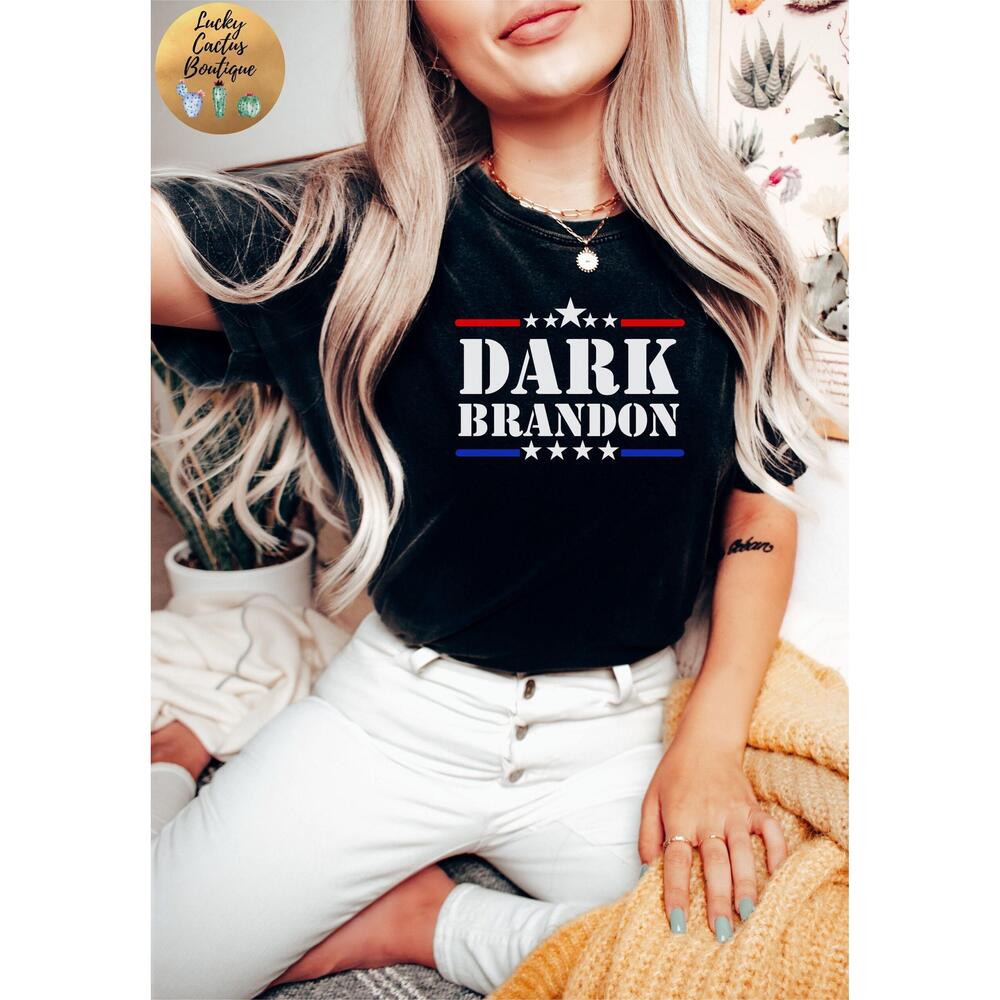 Joe Biden Funny Political Liberal Meme Dark Brandon Rising Shirt